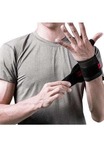 Gri Spor Vücut Geliştirme El Destek Bandajı Ağırlık Kaldırma Barı Kayışı Bandaj Sarma (Yurt Dışından) fırsatları