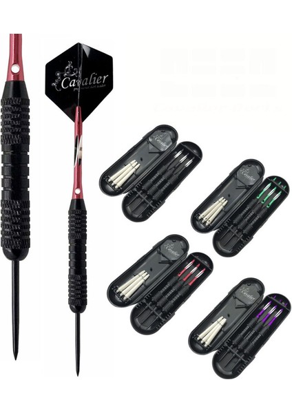 Kırmızı Profesyonel Yarışma Tungsten Çelik Iğne Ucu Dart Bir Set 23G Her Biri (Yurt Dışından)