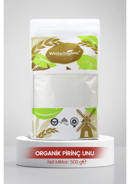 Organik Pirinç Unu 500 Gr Ekonomik Paket