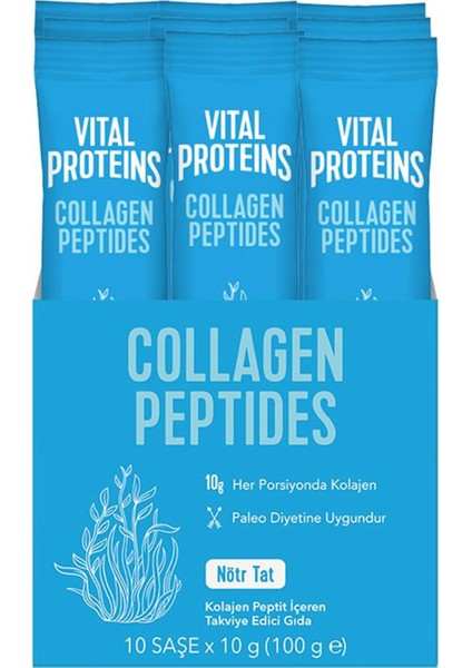 Collagen Peptides 10 Saşe x 10 gr Nötr Tat modelleri