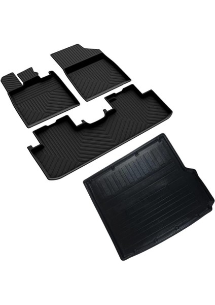 Byd Seal U Ferrous 4d Havuzlu Kauçuk Paspas ve Üst Kademe Için 3D Bagaj Havuzu 2024 ve Üstü