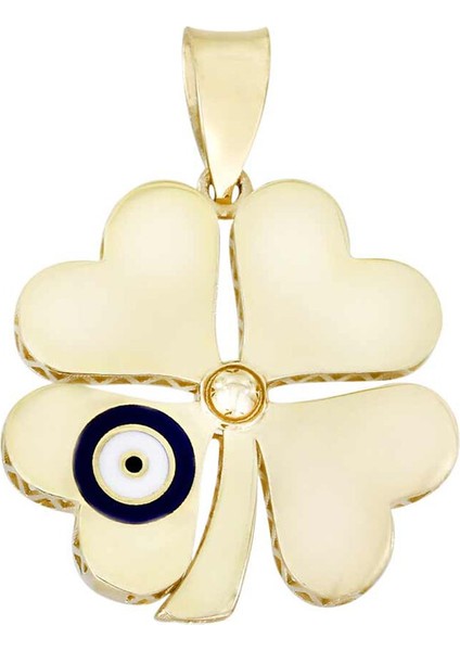 Altın Yonca Kolye Ucu T070704