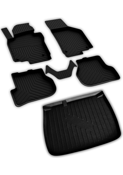 Seat Leon Ferrous 4d Paspas ve Ince Stepneli 3D Bagaj Havuzu 2006 2012