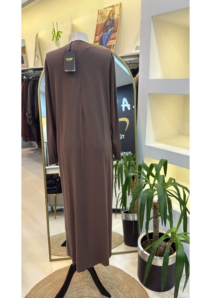 Elbise Fermuar Detayli 2054 Kahve fiyatları