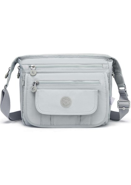 Krinkıl Kumaş Kadın Postacı Çantası Smart Bags 3005