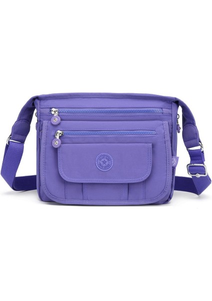 Krinkıl Kumaş Kadın Postacı Çantası Smart Bags 3005