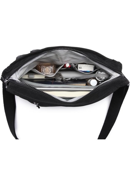 Krinkıl Kumaş Kadın Postacı Çantası Smart Bags 3005 indirimleri