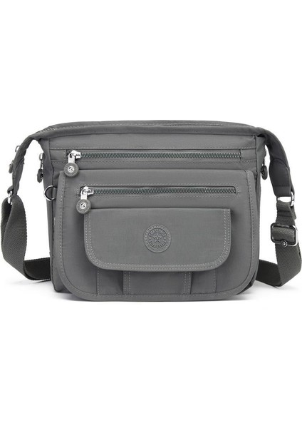 Krinkıl Kumaş Kadın Postacı Çantası Smart Bags 3005