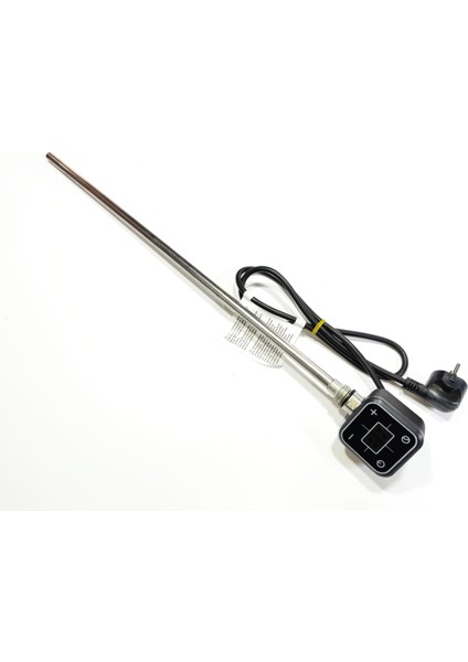 600W Antresit Renk Kare Dijital HP013 Model Havlupan Isıtıcı Rezistans 230 V / L:550 mm