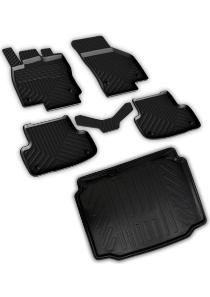 Seat Leon Ferrous 4d Paspas ve 3D Bagaj Havuzu 2013 2020