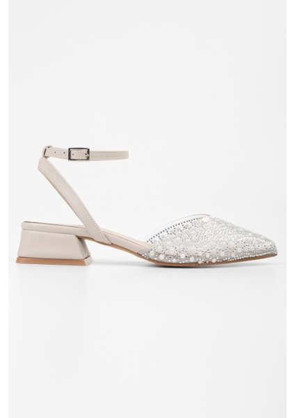 Kadın Rhea Ten Cilt Taşlı Babet fiyatları