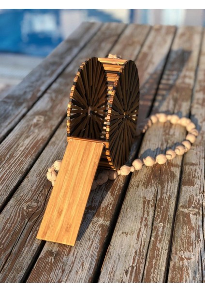 Bambu Yuvarlak El Çantası modelleri
