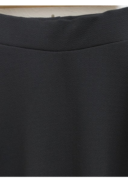 Ithal Likralı Krep Kumaş Kiloş Çan Etek modelleri