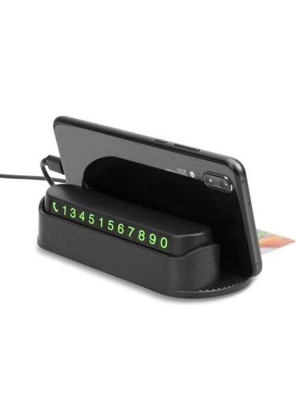 Fosforlu Araç Içi Numaratör Araba Park Tel Numaralık Park Telefon Numarası Parktel Özel