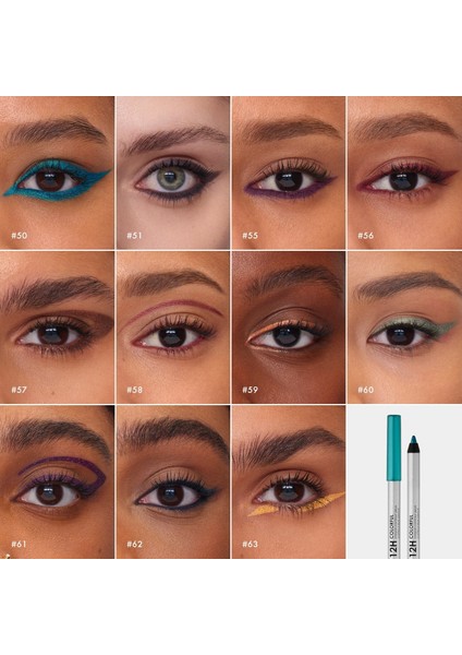 12H Colorful Contour Eye Pencil - Göz Kalemi 06 Ambıtıon