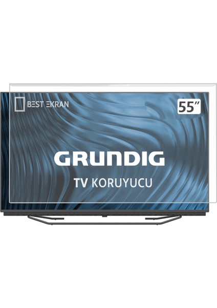 Grundig 55GHQ9500 Tv Ekran Koruyucu - Grundig 55" Inc 139 cm 4K Koruyucu UHD QLED fiyatları