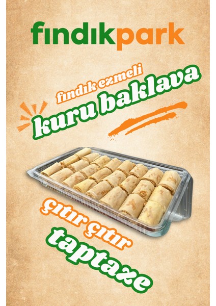 Fındık Ezmeli Kuru Baklava - 500 gr fırsatları