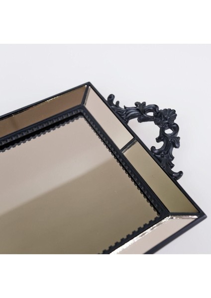 Julia Aynalı Tepsi Siyah fiyatları