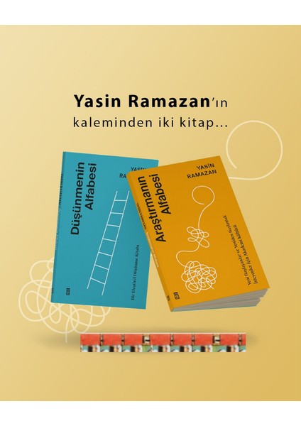 Yasin Ramazan- Düşünmenin Alfabesi, Araştırmanın Alfabesi (2kitap)