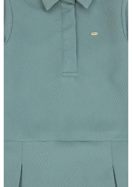 Kız Çocuk Mint Dokuma Elbise 50272711