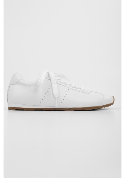 Kadın Taren Beyaz Cilt Sneaker modelleri