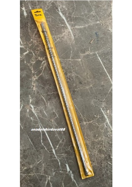 Gfb Sds Plus 10MM 100CM Beton Delme Ucu Beton Mermer Taş Delme Ucu 10*1000