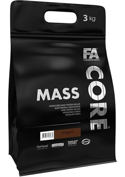 Core Mass Gainer 3 kg - 35 Servis Karbonhidrat Tozu