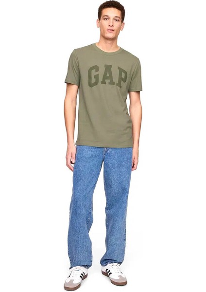 V-Everyday Soft Basıc Logo Yeşil Erkek T-Shirt 856659018 fiyatları