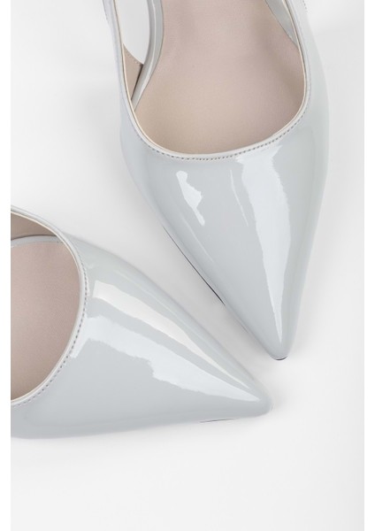 Kadın Estelle Buz Gri Rugan Stiletto indirimleri