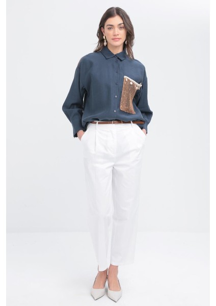 Kemerli Boru Paça Pantolon B77115A0 fiyatları