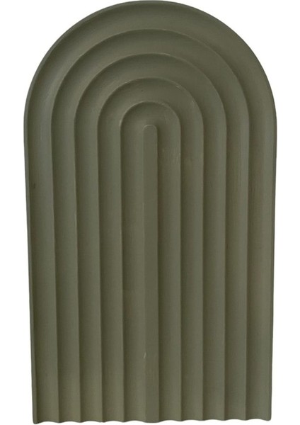 Yeşil Çok Amaçlı Beton Kemer Tepsi