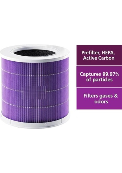 Mi Smart Air Purifier 4 Compact Pro Hepa Filtre