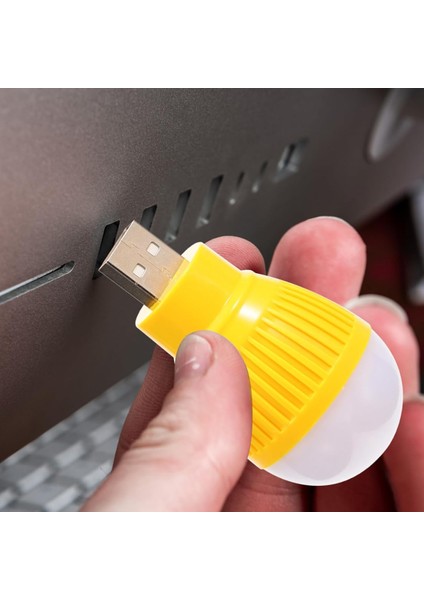 USB Mini Gece Lambası Aydınlatma Oto Kamp Lambası USB Ile Yanan LED Lamba