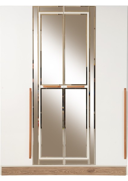 Antik Mdf 4 Kapılı Dolap