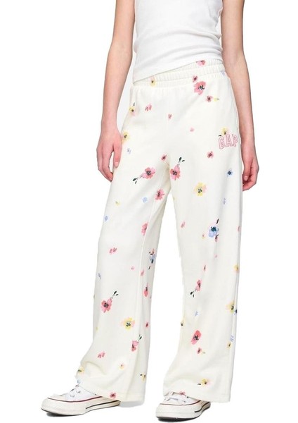 Relaxed Wide Leg Fransız Havlu Kumaşı Eşofman Altı - 745989