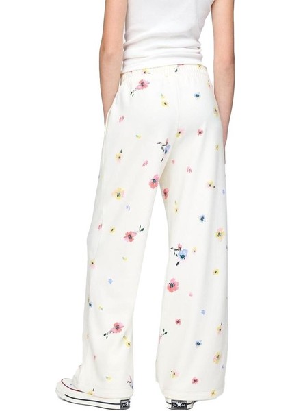 Relaxed Wide Leg Fransız Havlu Kumaşı Eşofman Altı - 745989