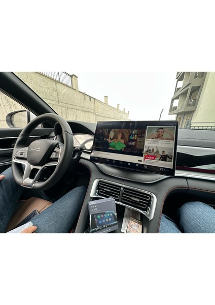 BYD SEAL 8-128GB Ai Box Hareket Halinde Video Izleme Youtube + Netflix + ANDROID13 + LTE fırsatları