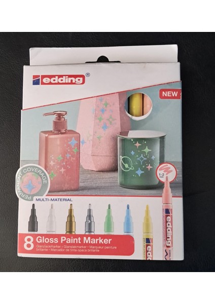 Ticaret 751 Örtücü Boya Kalem Seti 8'li + Pastel Tonlar