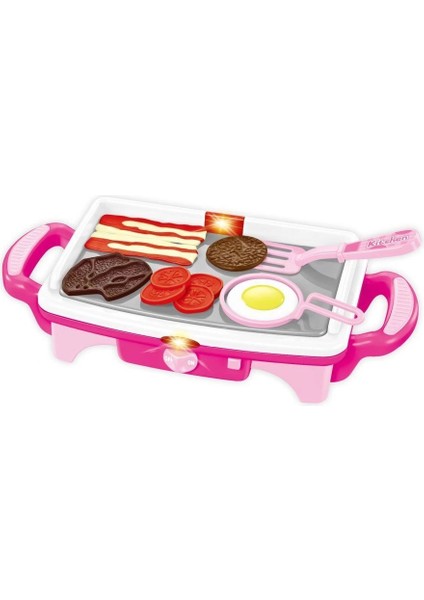QF2908P-1-QF2908G-1 Işıklı Aksesuarlı Teppanyaki Izgara