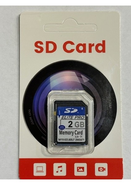 2 GB Sd Kart 2 GB Sd Hafıza Kartı