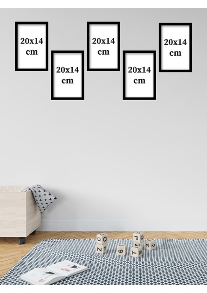 5 Parça (14CMX20CM) Dekoratif Mdf Tablo, Kahve Köşesi Tabloları, Duvar Tabloları, Cafe Tabloları, Çerçeve Görünümlü Dekoratif Hediyelik fırsatları