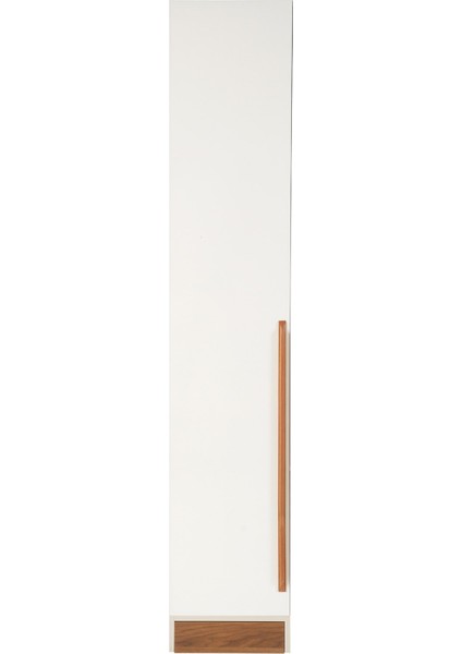 Antik Mdf Tek Kapılı Dolap