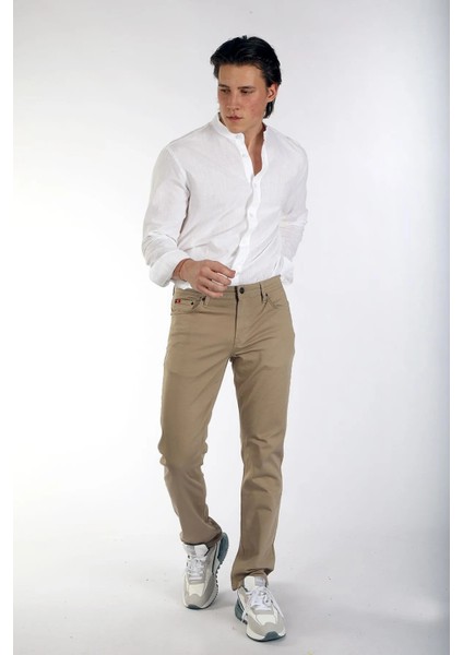 252 Lcm 221002 Jagger Lee Cooper Erkek Dokuma Pantolon