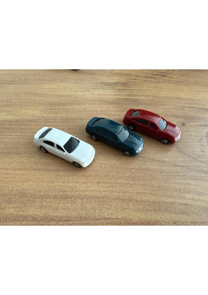 1/100 Ölçek 3'lü Maket Araba