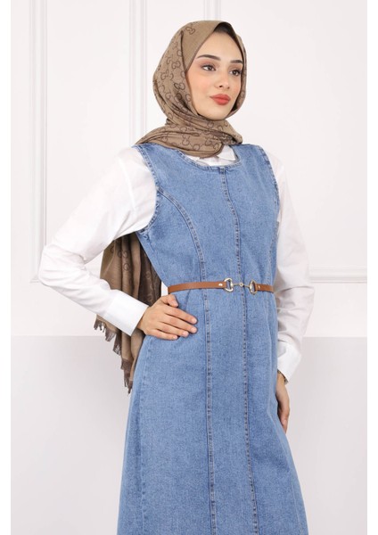 Füme Gömlek Kombinli Kot Elbise Takım fırsatları