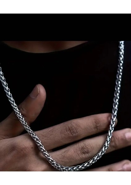 Erkek Kolye Bileklik Set Ithal Gerçek Çelik Kararmaz fiyatları