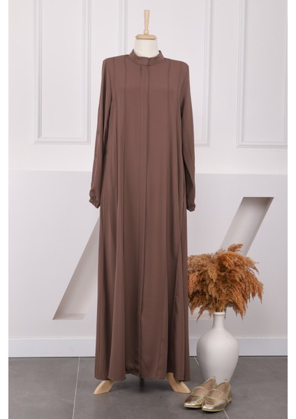 Koyuv Vizon Kol Detaylı Ferace