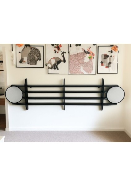 Oyuncak Araba Duvar Rafı Araba Tasarımlı Raf (110 cm ) fırsatları