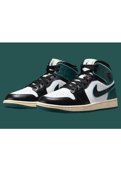Jordan Air 1 Mid Se Women Leather Sneakers Kadın Deri Spor Ayakkabı Sneaker Fq7818