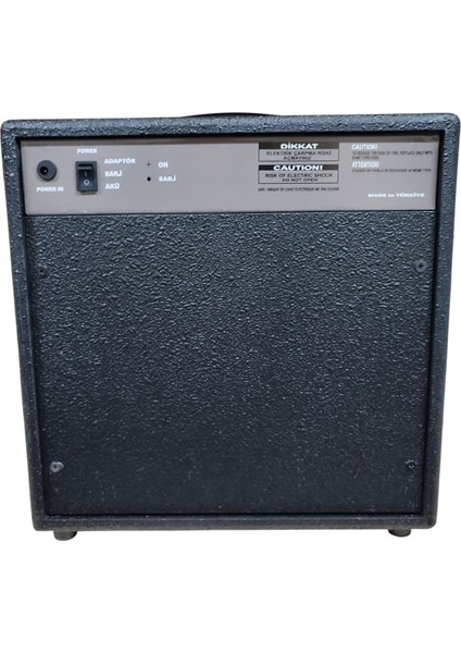 A-200 | Portatif Taşınabilir Çanta Amfi | 50+50 Watt | Elektro Saz & Elektro Gitar Için | Bluetooth & USB & Mikrofon Girişli | Profesyonel Sahne Amfisi